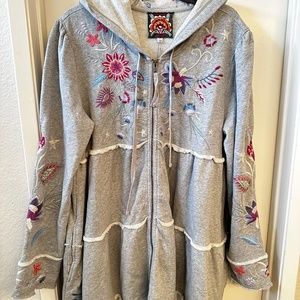 Johnny Was  Tiered Hoodie